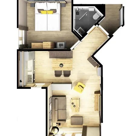Arcade Appartement-fewo 2-bettwohnung Nr- 115c05 By Interhome